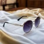 Chairman Italian Design بإطار معدني فضي رفيع وأنيق بأسلوب كلاسيكي دائري | رويال ليفل